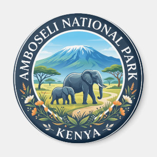 Aimant Parc national d'Amboseli Kenya