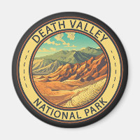 Parc national de Death Valley Art Vintage voyage