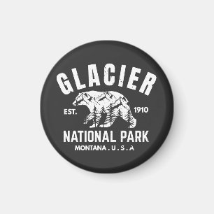 Aimant Parc national de Glacier USA Montana
