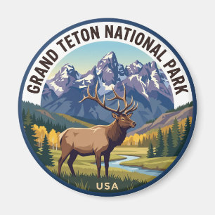 Aimant Parc national de Grand Teton USA