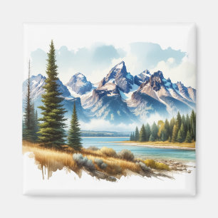 Aimant Parc national de Grand Teton Wyoming