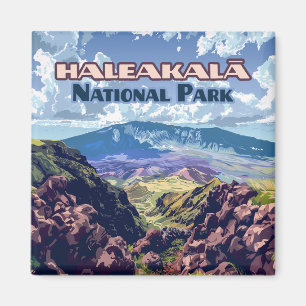 Aimant Parc national de Haleakala Maui Volcano Hawaii
