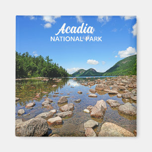 Aimant Parc national de l'Acadie Maine Jordan Pond Travel