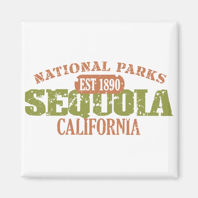 Aimant Parc national de Sequoia (Devant)