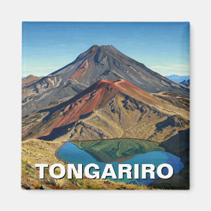 Aimant Parc national de Tongariro Voyage en Nouvelle-Zéla