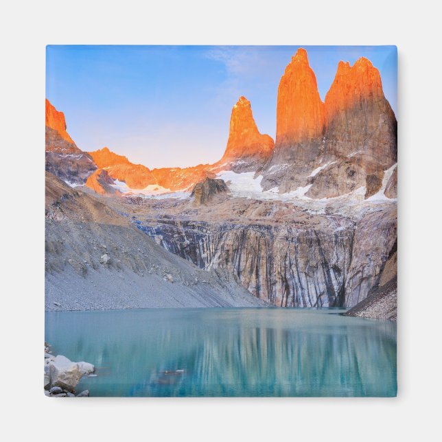 Aimant Parc national de Torres Del Paine, Chili. (Devant)