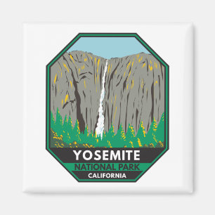 Aimant Parc national de Yosemite Ribbon Falls Californie