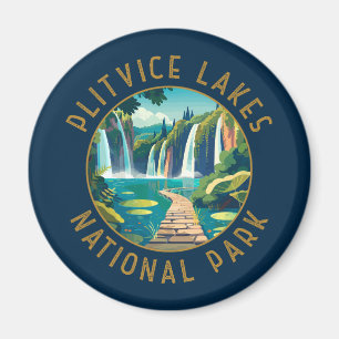 Aimant Parc national des lacs Plitvice Croatie en état de