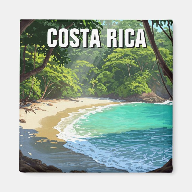 Aimant Parc national du Corcovado Costa Rica (Devant)