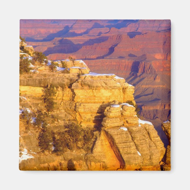Aimant Parc national du Grand Canyon en hiver (Devant)