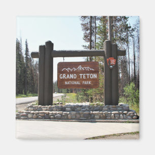 Aimant Parc national du Grand Teton, US National Park, Si