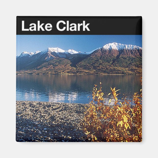Aimant Parc national du lac Clark (Devant)
