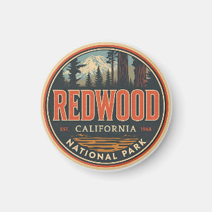 Aimant Parc national et état de Redwood, Californie côtiè