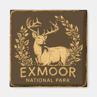 Aimant Parc National Exmoor Beau Cerf