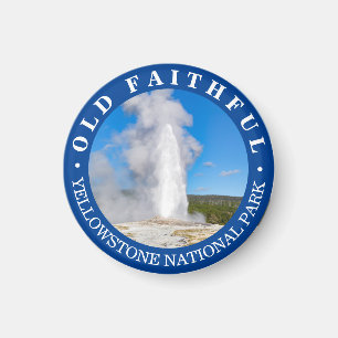 Aimant Parc national Old Faithouse Yellowstone