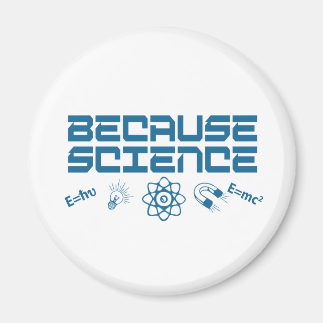 Aimant Parce que la science (Devant)