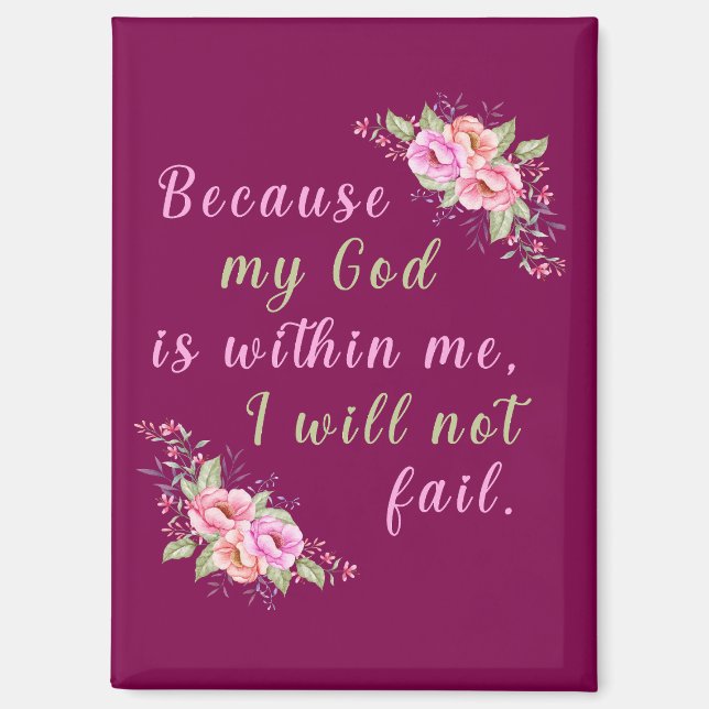 Aimant Parce Que Mon Dieu Est En Moi (Vin) (Recto)