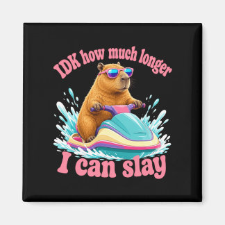 Aimant Parcours aquatique capybara chill vibes de slay
