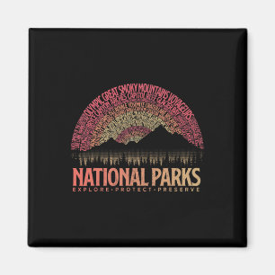 Aimant Parcs Nationaux Usa Explorer Protéger Préserver Ca