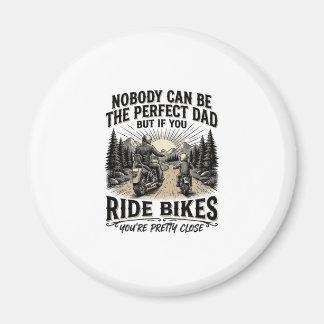 Aimant Parfait Papa Vélo Vélos Vintage Chemise Biker Desi