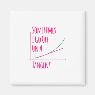 Aimant Parfois, je pars avec un professeur de mathématiq