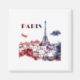 Aimant Paris City Skyline Tour Eiffel Voyage France