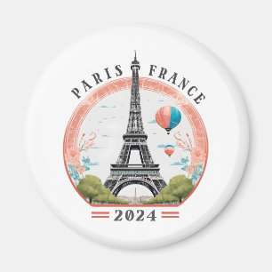 Aimant Paris France 2024 Couvertures en polaire, Tour Eif