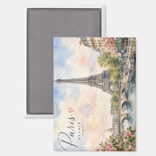 Aimant Paris France Tour Eiffel rivière seine