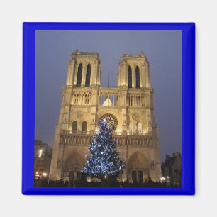 Aimant Paris - Notre Dame à Noël