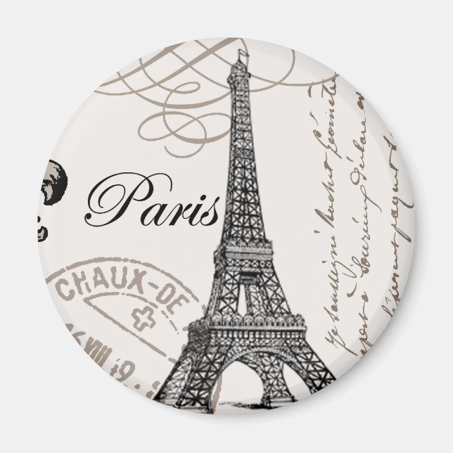 Aimant Paris vintage...magnet (Devant)