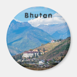 Aimant Paro Rinpung Dzong - Bhoutan, Himalaya, Asie