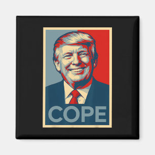 Aimant Parodie drôle de Trump Cope – Mème politique