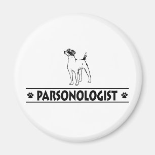 Aimant Parson humoristique Russell Terrier