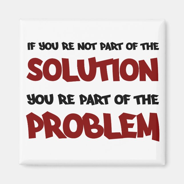 Aimant Partie de l'aimant Solution (Devant)