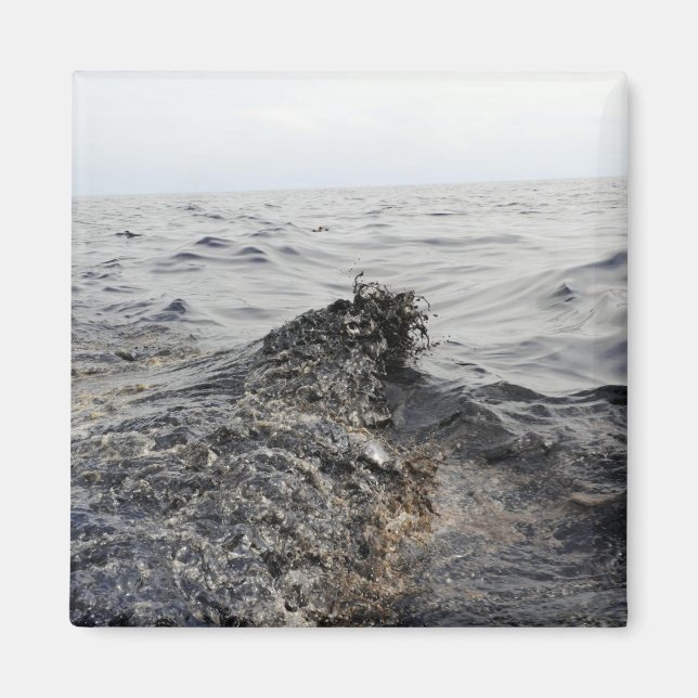 Aimant Partie d'une nappe de pétrole dans le golfe du Mex (Devant)