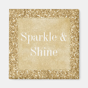 Aimant Parties scintillant Gold Glitz