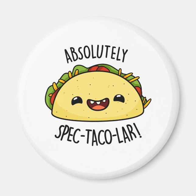 Aimant Parun Taco Funny Spec-Taco-Lar (Devant)