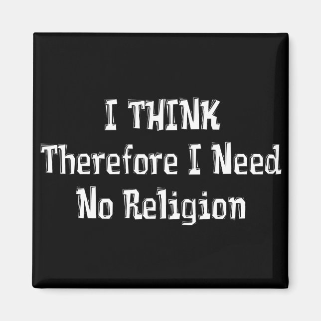 Aimant Pas besoin de religion (Devant)