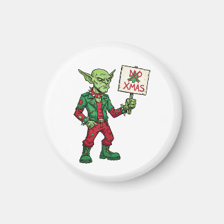 Aimant Pas de Noël – Style d'alien rebelle