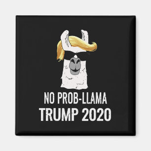Aimant Pas de problème Lama Trump Grand Président Électio