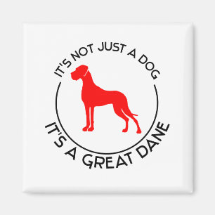 Aimant Pas seulement un chien, un grand chien