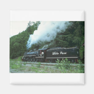 Aimant Passage et Yukon blancs dans le passage blanc hors