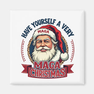 Aimant Passez un très Maga Noël Trump a gagné