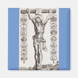 Aimant Passion de Jésus crucifixion du Christ
