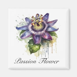Aimant Passionné Purple Passion Fleur