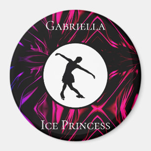 Aimant Patinage Artistique "Princesse de Glace" Personnal