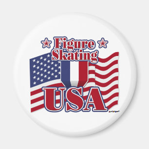 Aimant Patinage artistique USA
