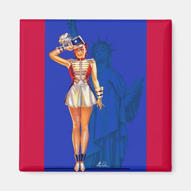 Aimant Patriotique (Devant)