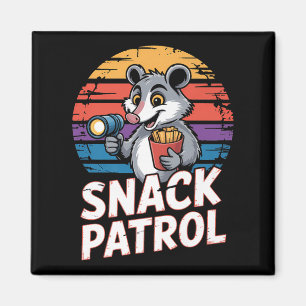 Aimant Patrouille De Snacks Possum Avec Lampe De poche Et