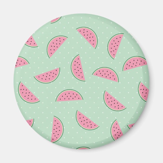 Aimant Patteries Tropical Fruit Paint Splatter (Devant)